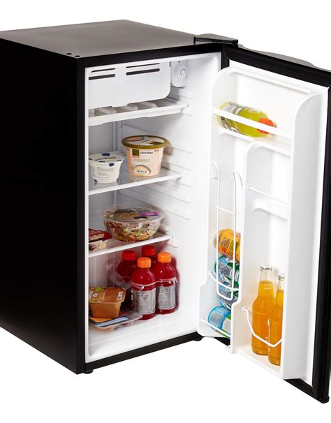 5 inches deep, the BlackDecker mini fridge may be the right choice for tight quarters. . Frigidaire mini fridge black